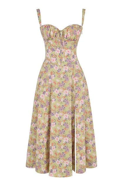 Floral Waist Shaper Dress