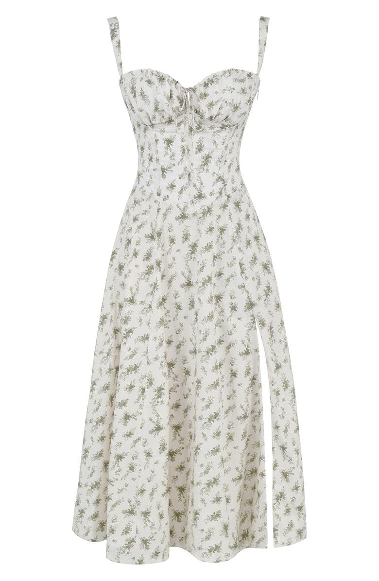 Floral Waist Shaper Dress