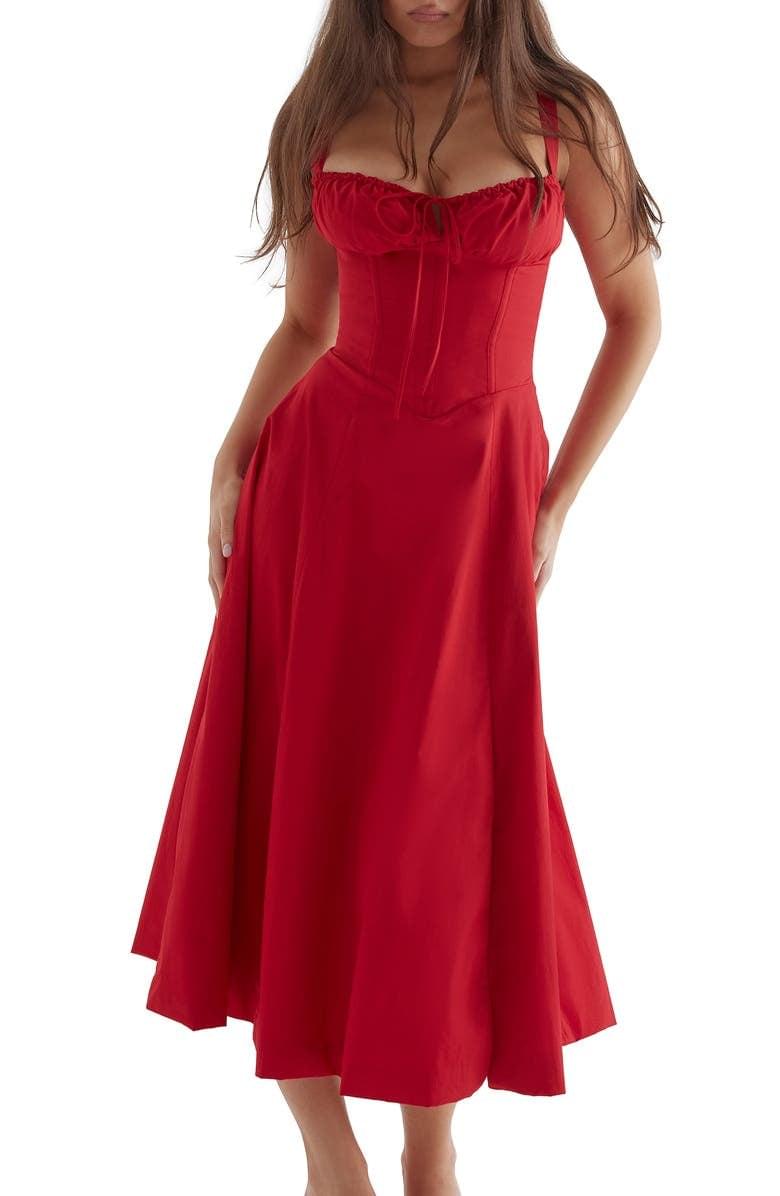 Floral Waist Shaper Dress