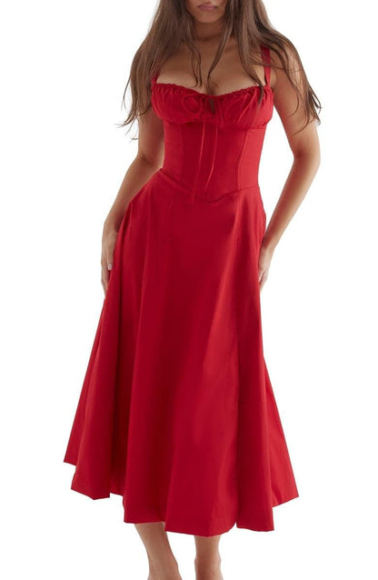 Floral Waist Shaper Dress