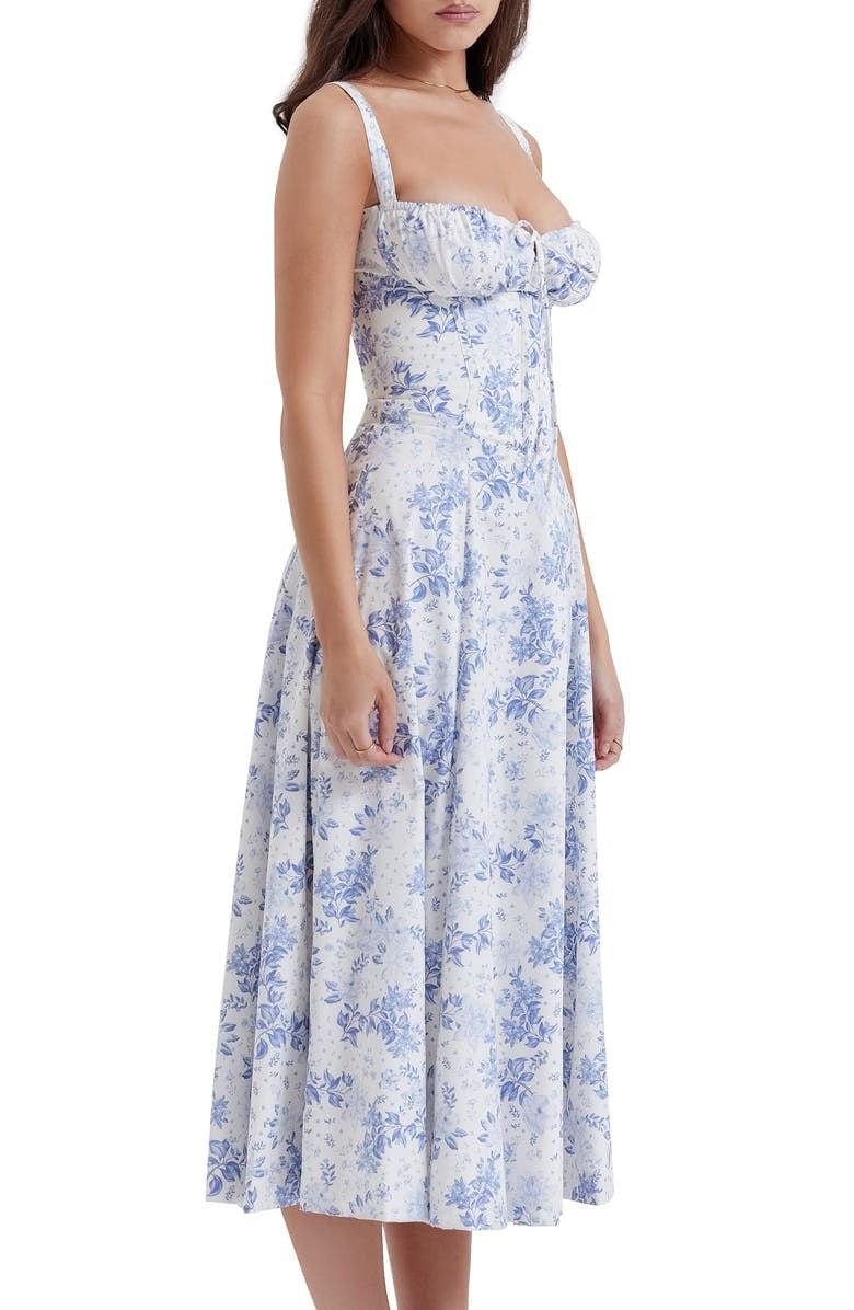 Floral Waist Shaper Dress