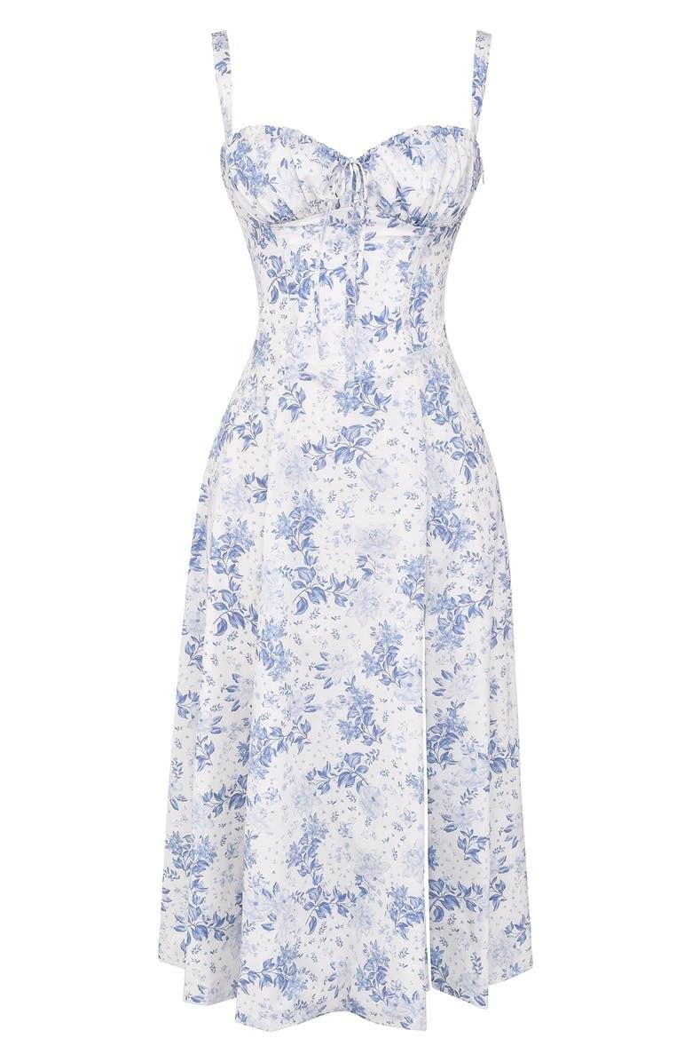 Floral Waist Shaper Dress