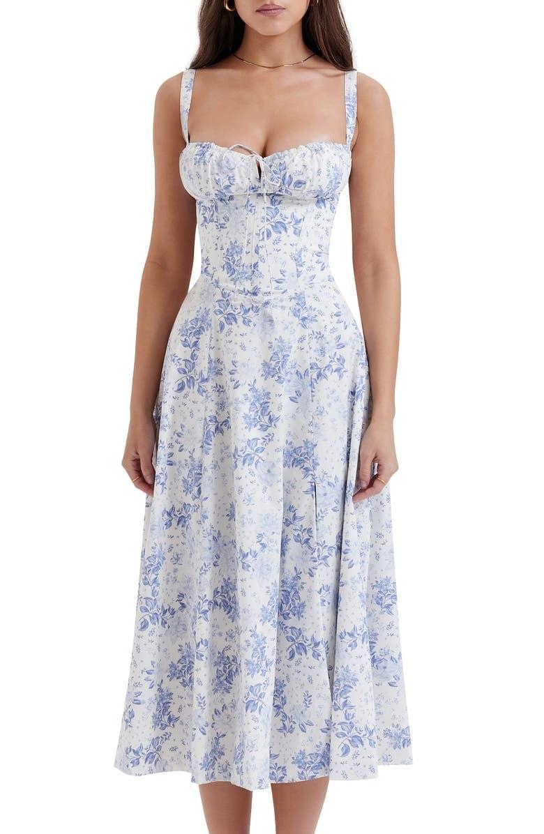 Floral Waist Shaper Dress