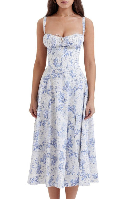 Floral Waist Shaper Dress