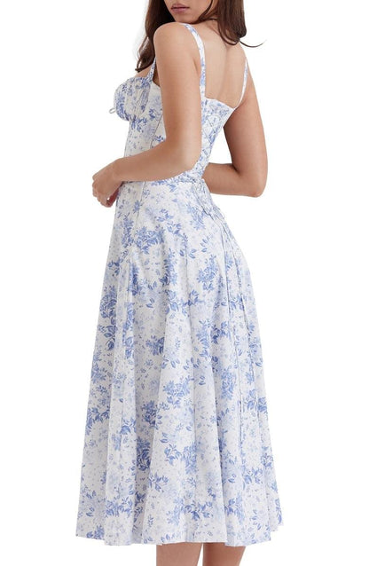 Floral Waist Shaper Dress