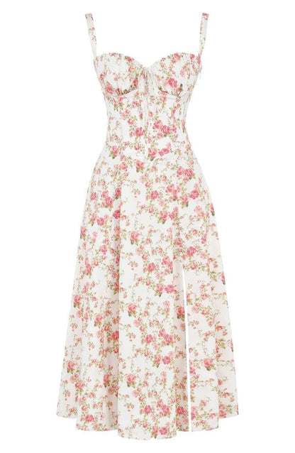 Floral Waist Shaper Dress