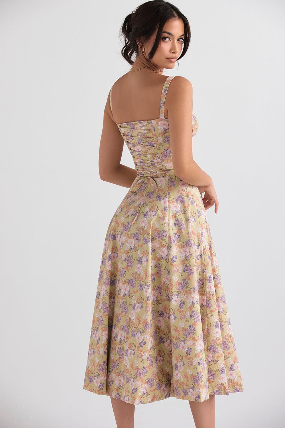 Floral Waist Shaper Dress