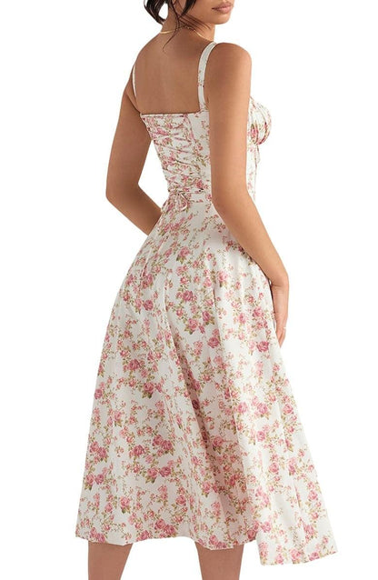 Floral Waist Shaper Dress